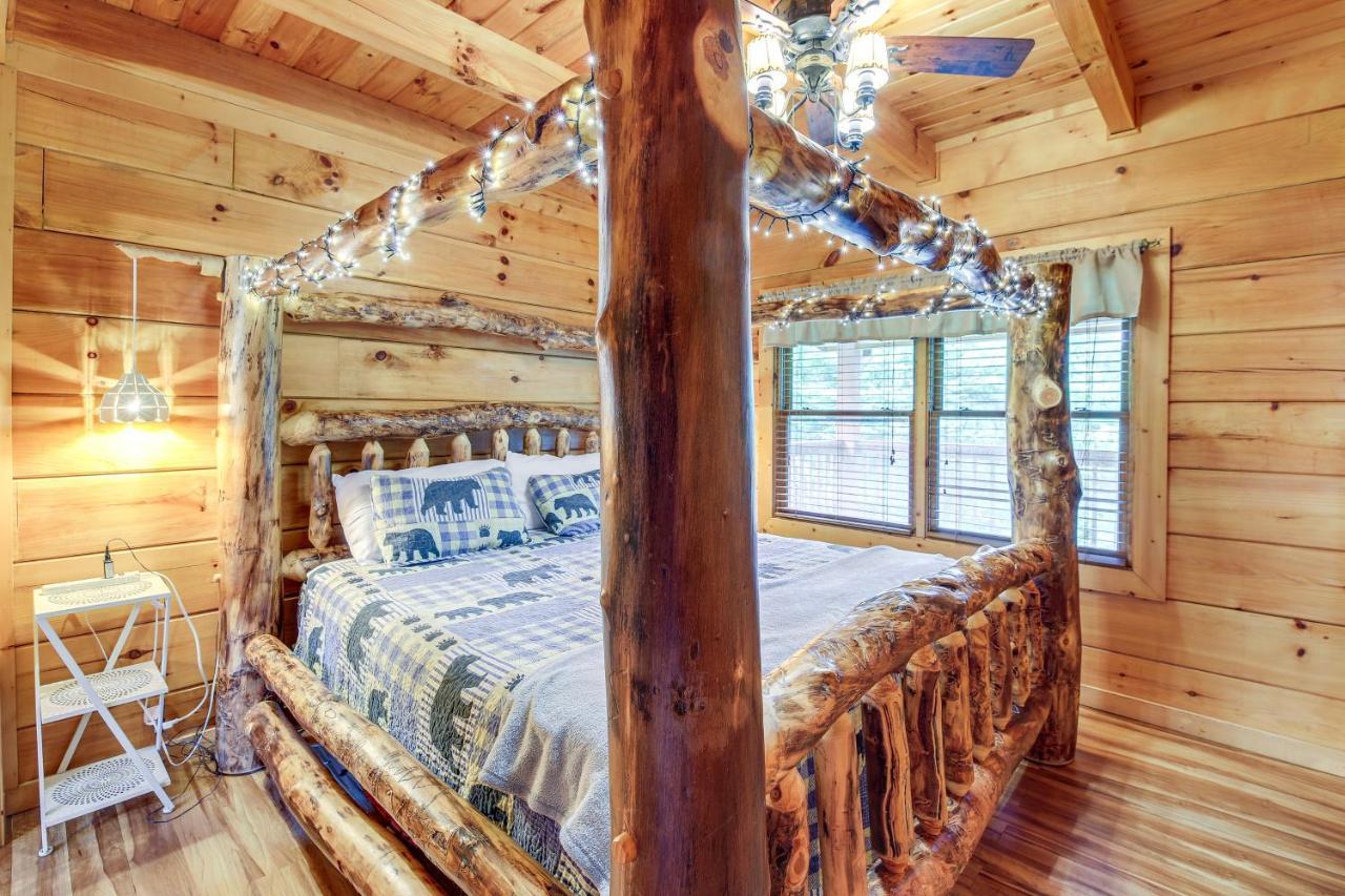 Sevierville Cabin With Wraparound Deck And Lake Access Экстерьер фото