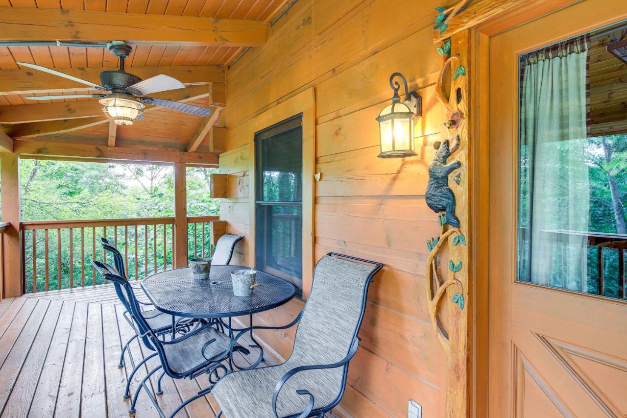 Sevierville Cabin With Wraparound Deck And Lake Access Экстерьер фото